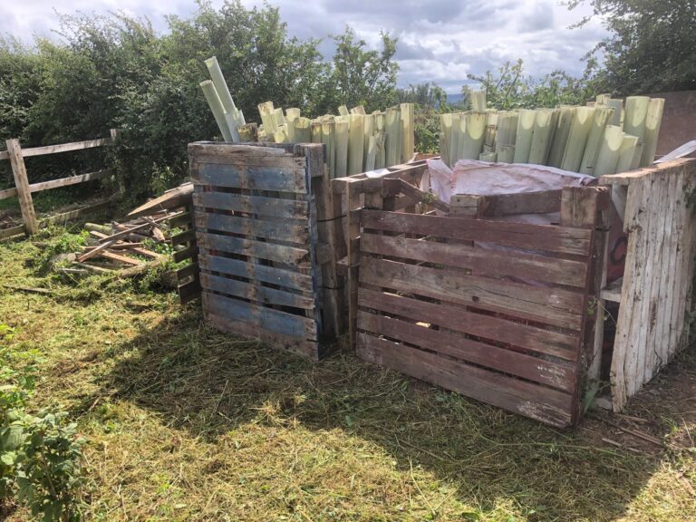 Tree guard storage